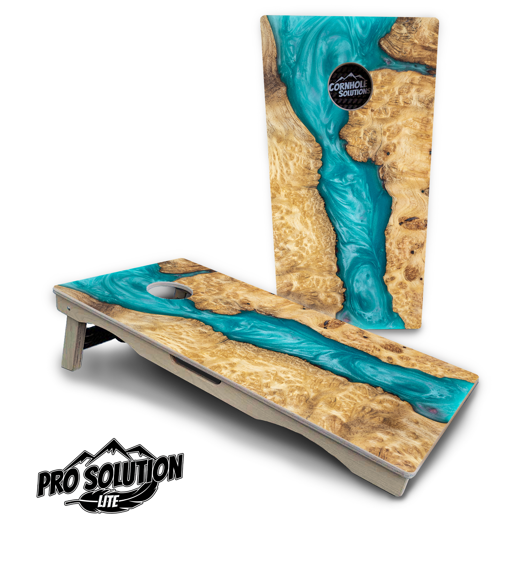 Epoxy Color Options Cornhole Boards (not actual epoxy) - Pro Solution Lite Series Cornhole Solutions