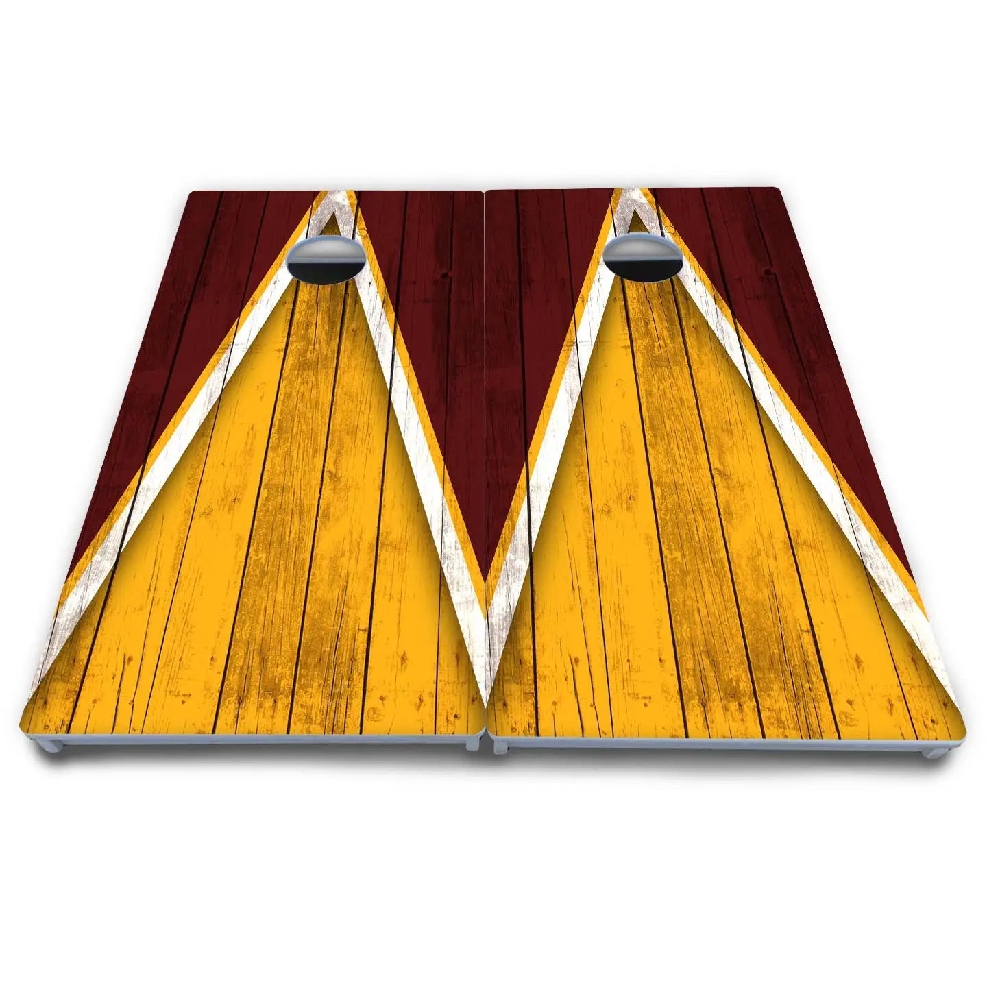 Team Color Triangle Cornhole Boards - All Weather Series Cornhole Solutions