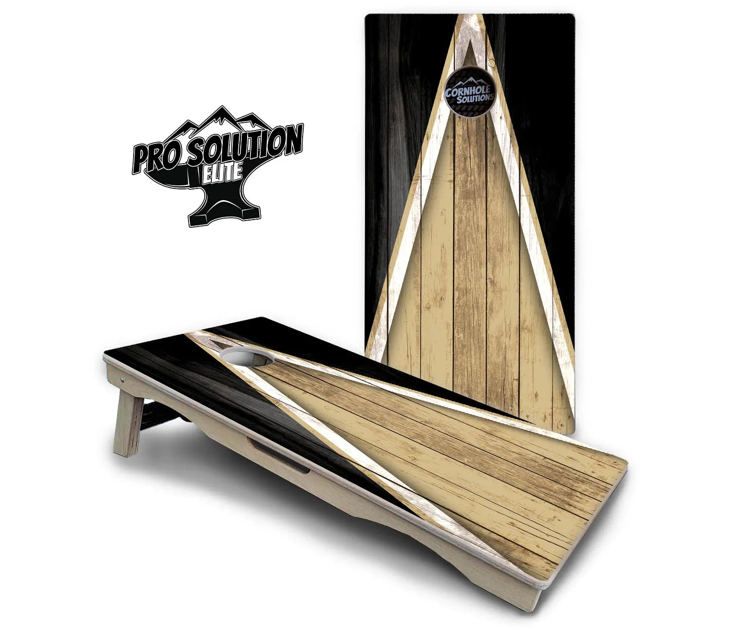Team Color Triangle Cornhole Boards - Pro Solution Elite Series Cornhole Solutions