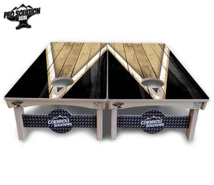 Team Color Triangle Cornhole Boards - Pro Solution Elite Series Cornhole Solutions