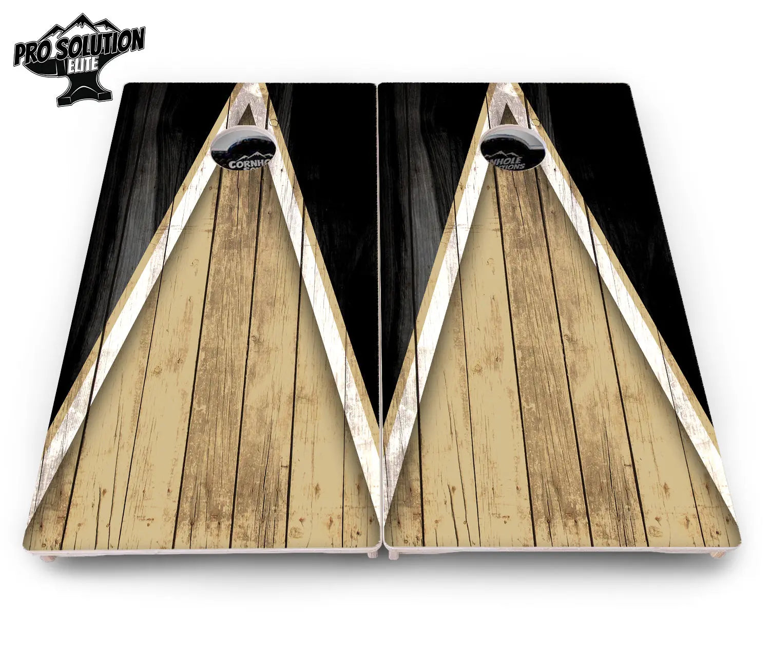Team Color Triangle Cornhole Boards - Pro Solution Elite Series Cornhole Solutions
