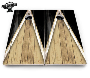 Team Color Triangle Cornhole Boards - Pro Solution Elite Series Cornhole Solutions