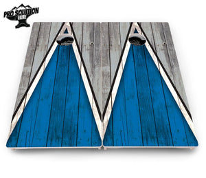 Team Color Triangle Cornhole Boards - Pro Solution Elite Series Cornhole Solutions