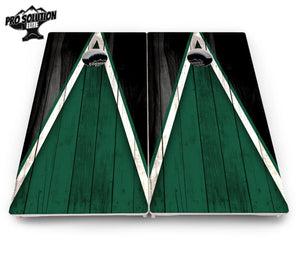 Team Color Triangle Cornhole Boards - Pro Solution Elite Series Cornhole Solutions