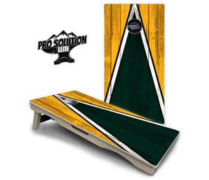 Team Color Triangle Cornhole Boards - Pro Solution Elite Series Cornhole Solutions