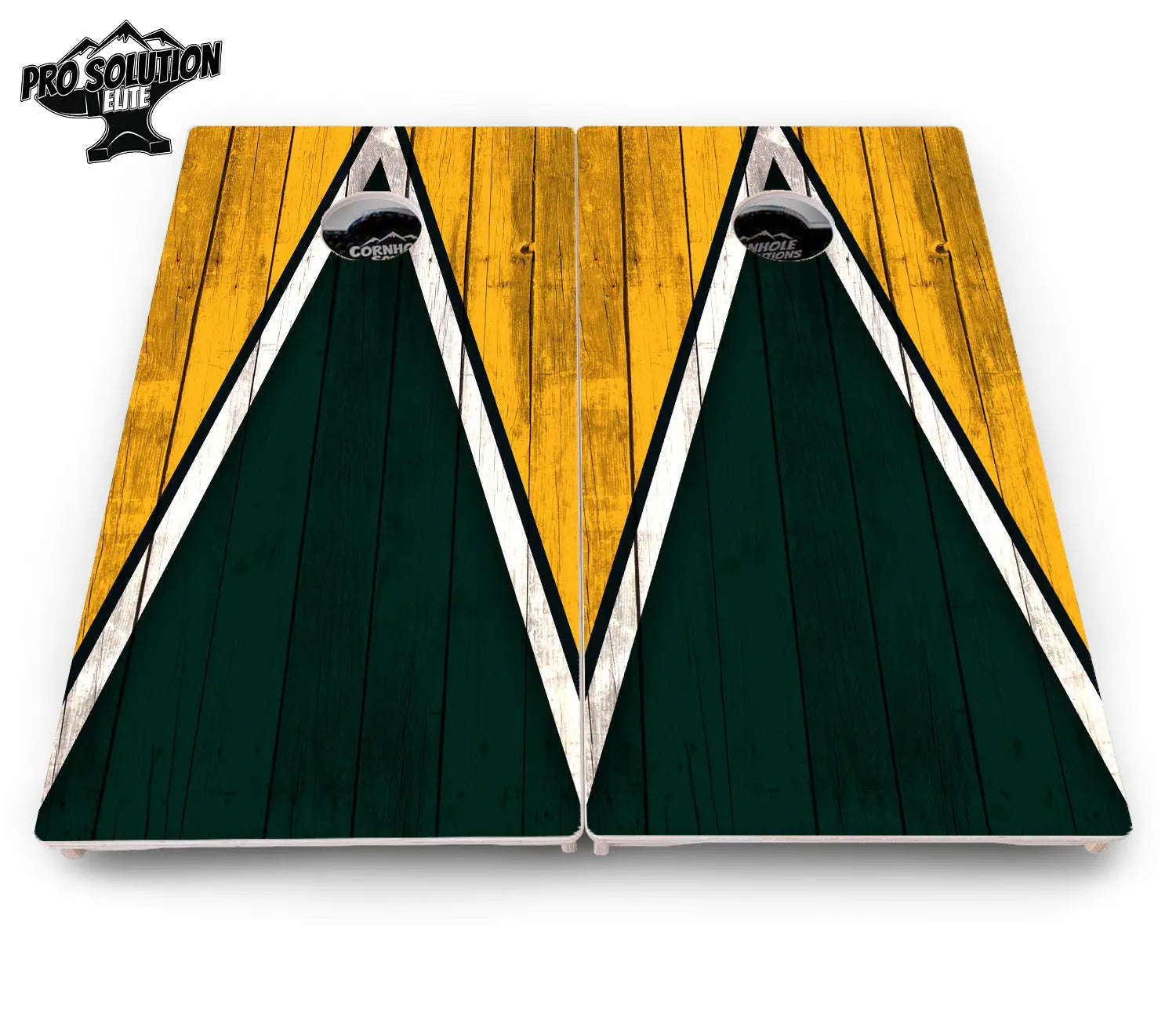 Team Color Triangle Cornhole Boards - Pro Solution Elite Series Cornhole Solutions
