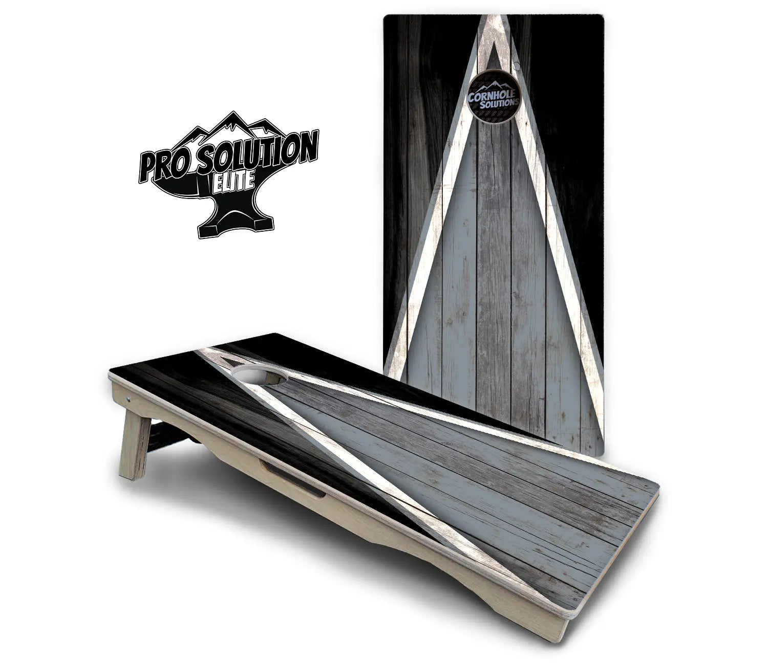 Team Color Triangle Cornhole Boards - Pro Solution Elite Series Cornhole Solutions