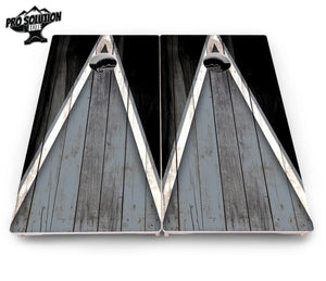 Team Color Triangle Cornhole Boards - Pro Solution Elite Series Cornhole Solutions