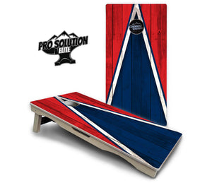 Team Color Triangle Cornhole Boards - Pro Solution Elite Series Cornhole Solutions