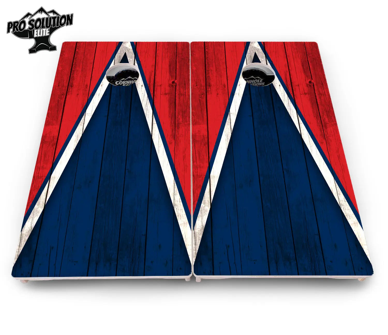 Team Color Triangle Cornhole Boards - Pro Solution Elite Series Cornhole Solutions