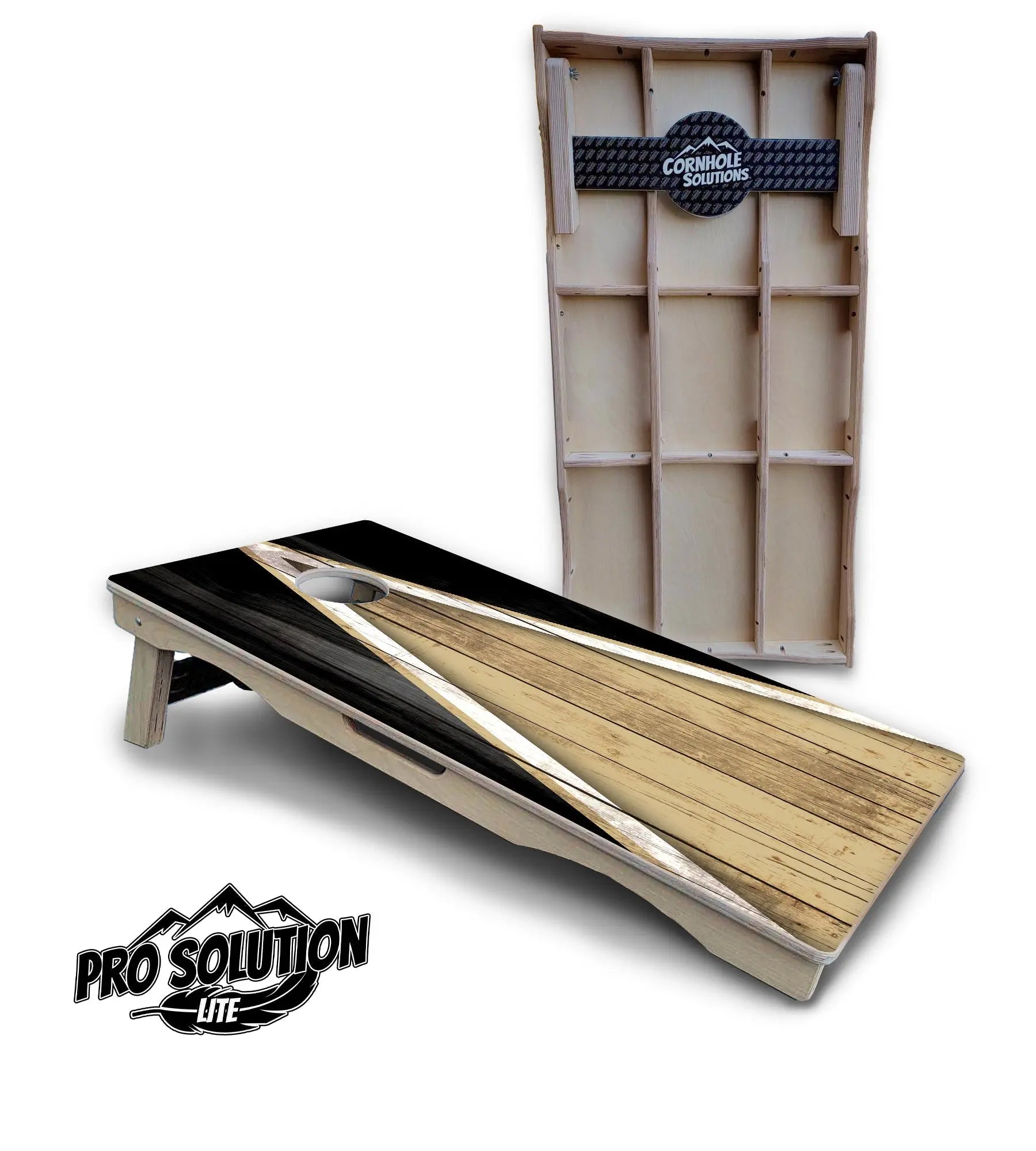 Team Color Triangle Cornhole Boards - Pro Solution Lite Series Cornhole Solutions