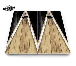 Team Color Triangle Cornhole Boards - Pro Solution Lite Series Cornhole Solutions