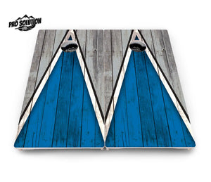 Team Color Triangle Cornhole Boards - Pro Solution Lite Series Cornhole Solutions