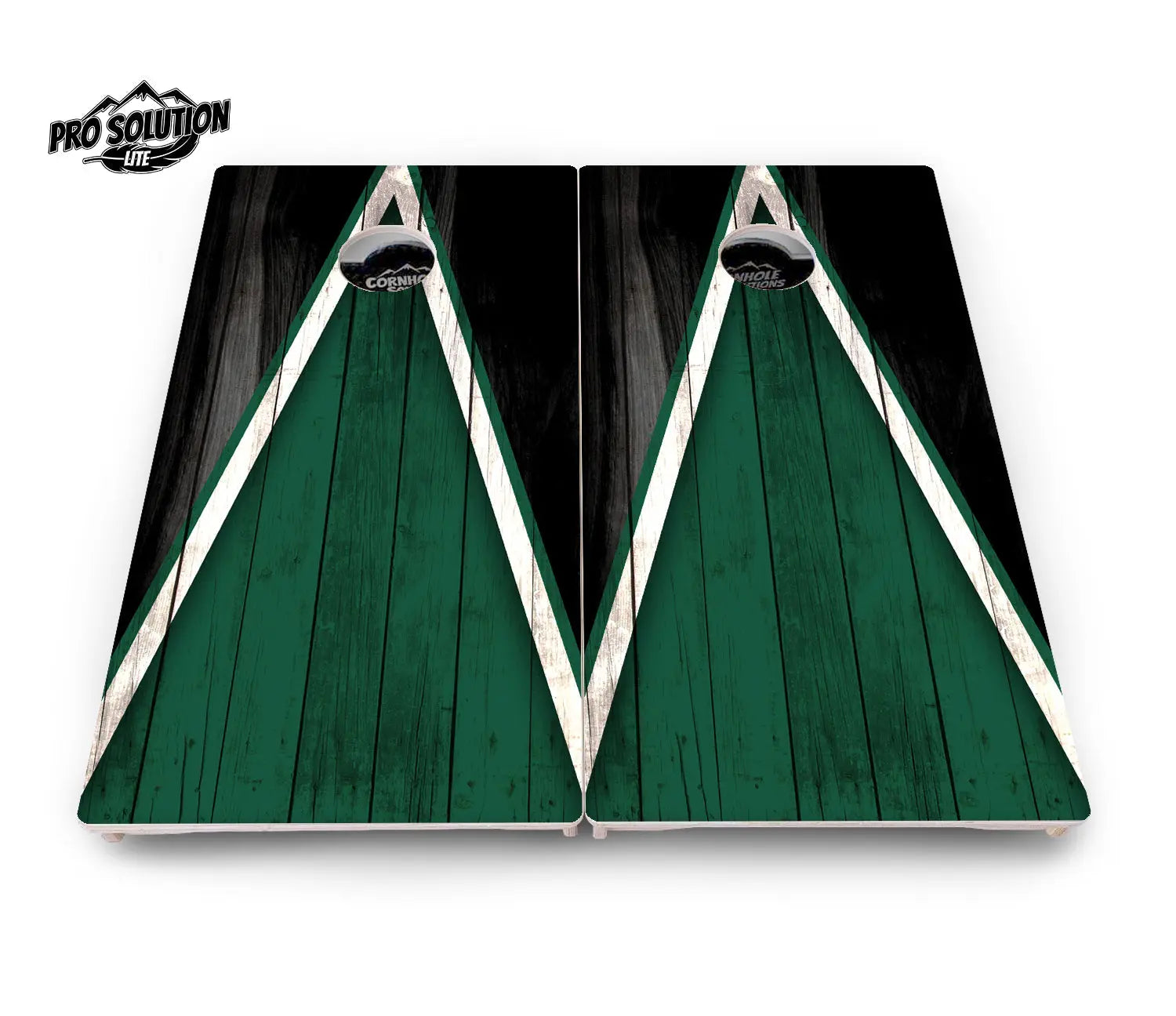 Team Color Triangle Cornhole Boards - Pro Solution Lite Series Cornhole Solutions