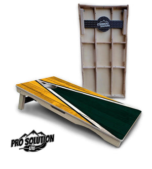 Team Color Triangle Cornhole Boards - Pro Solution Lite Series Cornhole Solutions