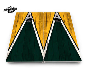Team Color Triangle Cornhole Boards - Pro Solution Lite Series Cornhole Solutions