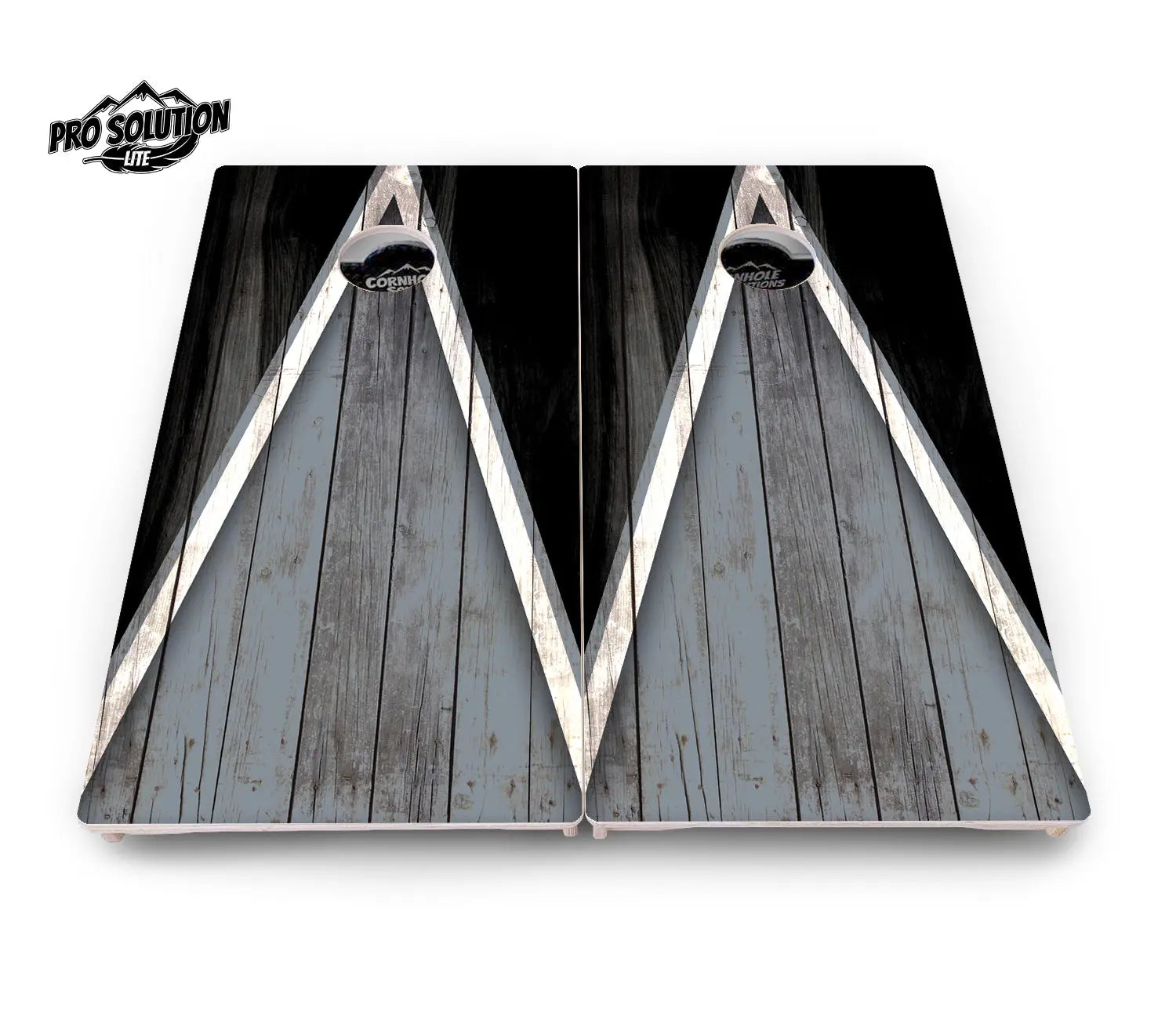 Team Color Triangle Cornhole Boards - Pro Solution Lite Series Cornhole Solutions