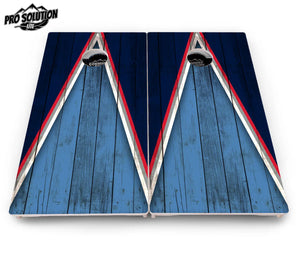 Team Color Triangle Cornhole Boards - Pro Solution Lite Series Cornhole Solutions
