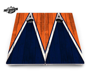 Team Color Triangle Cornhole Boards - Pro Solution Lite Series Cornhole Solutions