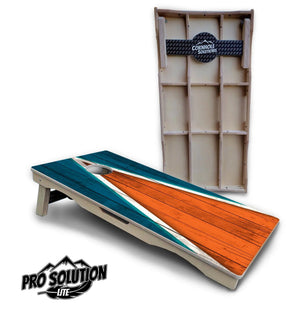 Team Color Triangle Cornhole Boards - Pro Solution Lite Series Cornhole Solutions