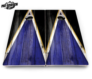 Team Color Triangle Cornhole Boards - Pro Solution Lite Series Cornhole Solutions