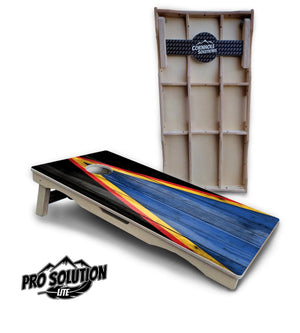 Team Color Triangle Cornhole Boards - Pro Solution Lite Series Cornhole Solutions
