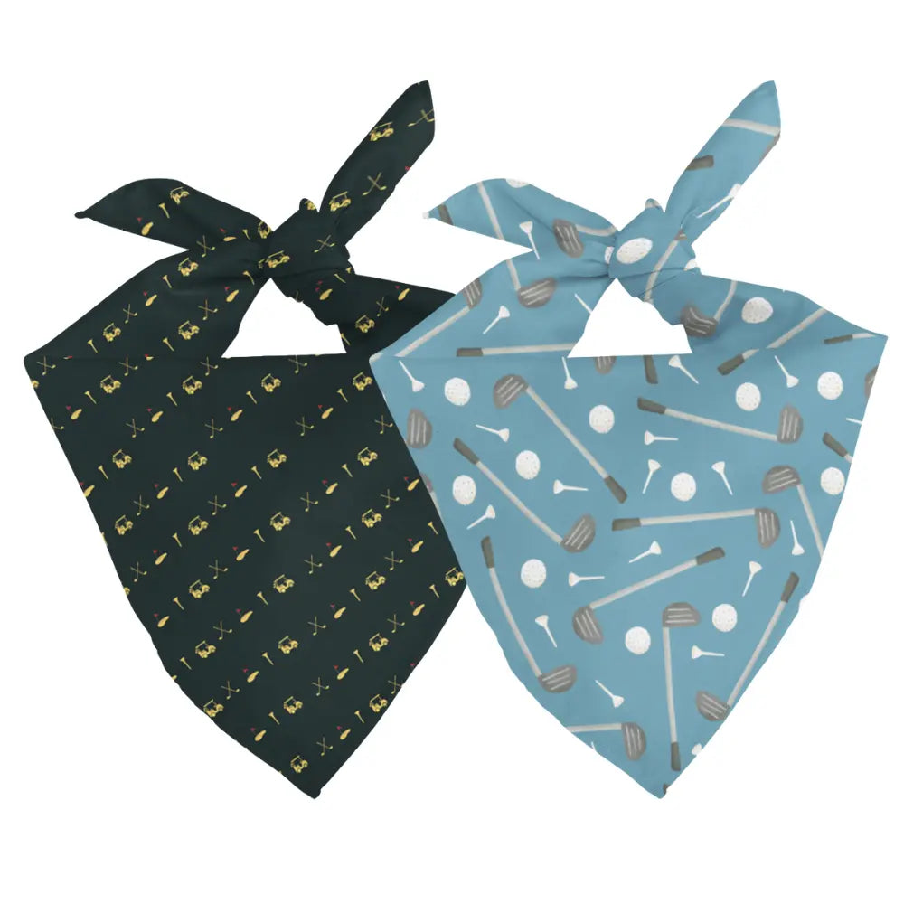 Tee Time Dog Bandana Dog Bandana Co.