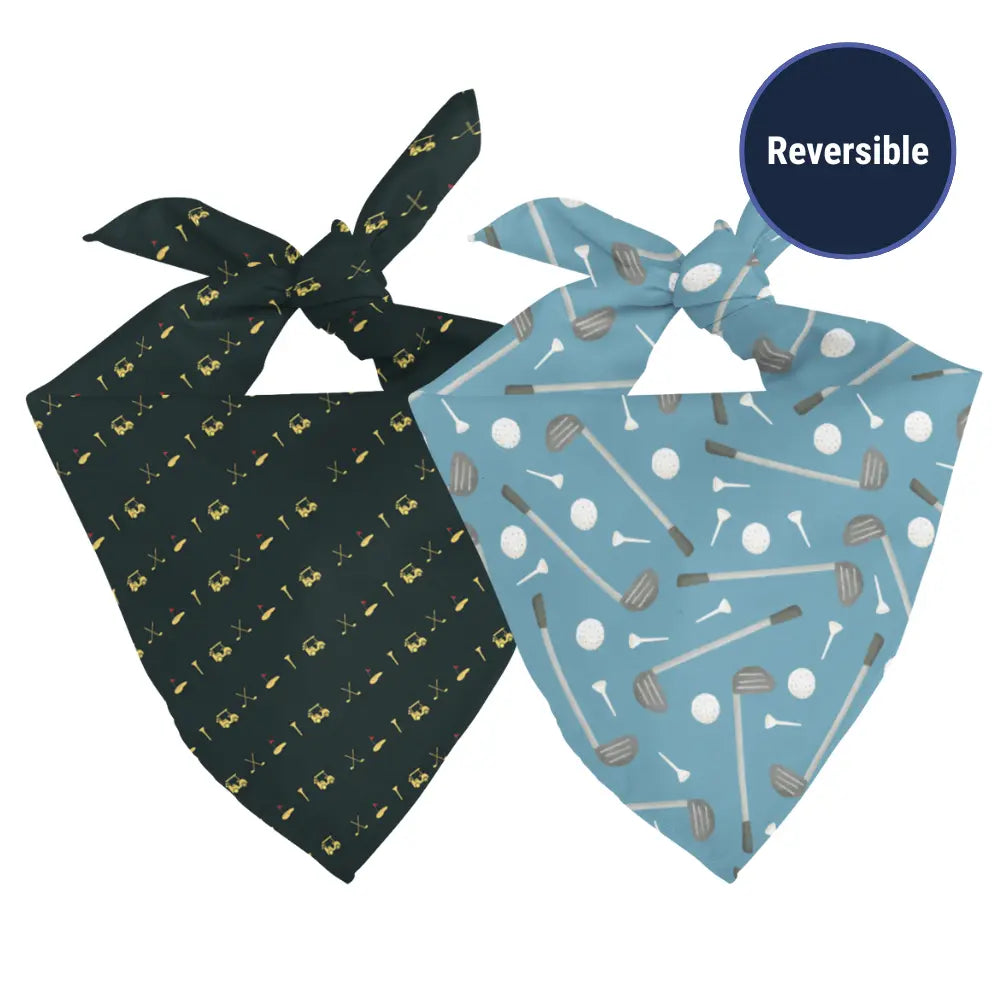 Tee Time Dog Bandana Dog Bandana Co.