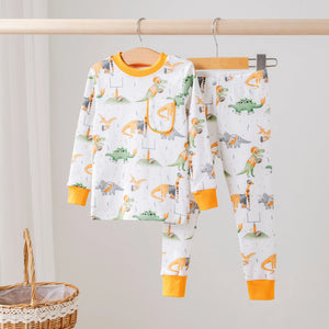 Tennessee Dinos All-Stars Organic Cotton Kids Pajamas Nola Tawk