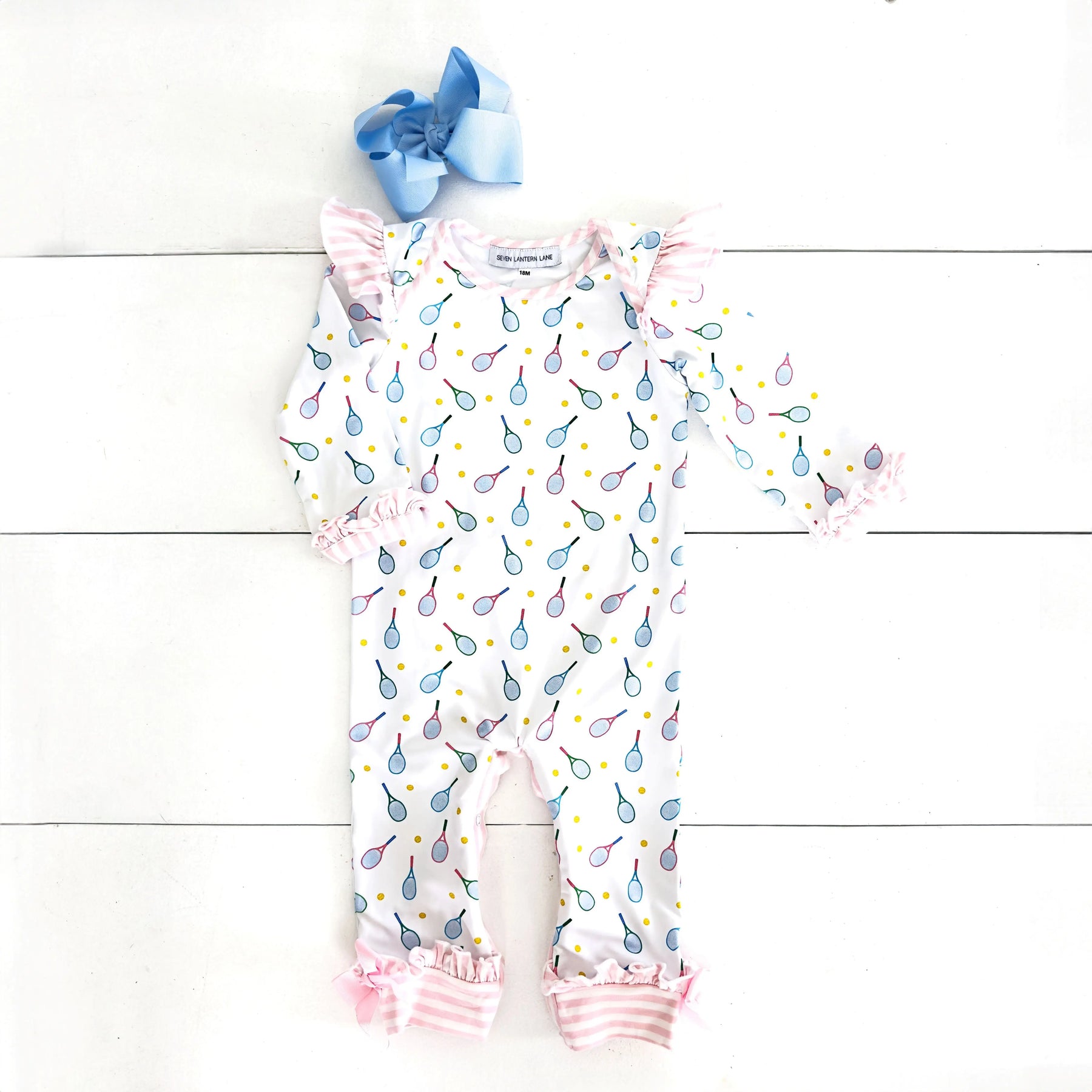 Tennis Romper Seven Lantern Lane