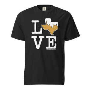 Texas Beer Mug Tee - LOVE - COMFORT COLORS BRAND TEE Drink Beer Gear