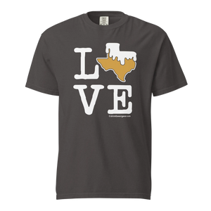 Texas Beer Mug Tee - LOVE - COMFORT COLORS BRAND TEE Drink Beer Gear