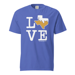 Texas Beer Mug Tee - LOVE - COMFORT COLORS BRAND TEE Drink Beer Gear