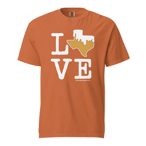 Texas Beer Mug Tee - LOVE - COMFORT COLORS BRAND TEE Drink Beer Gear