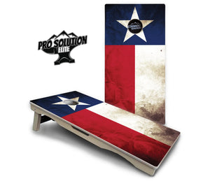 Texas Flag Cornhole Boards - Pro Solution Elite Series Cornhole Solutions