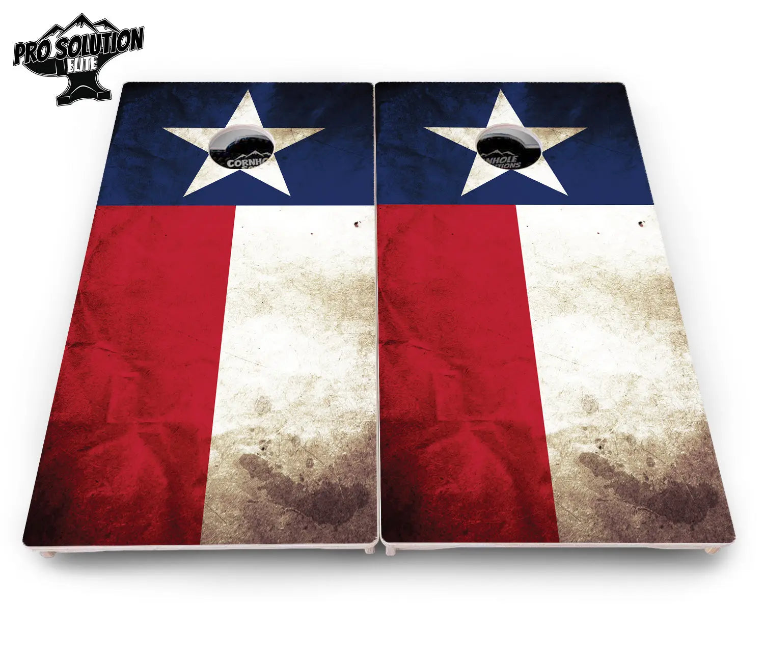 Texas Flag Cornhole Boards - Pro Solution Elite Series Cornhole Solutions
