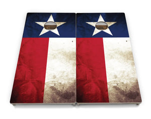 Texas Flag Cornhole Boards - Professional Tournament Series Cornhole Solutions