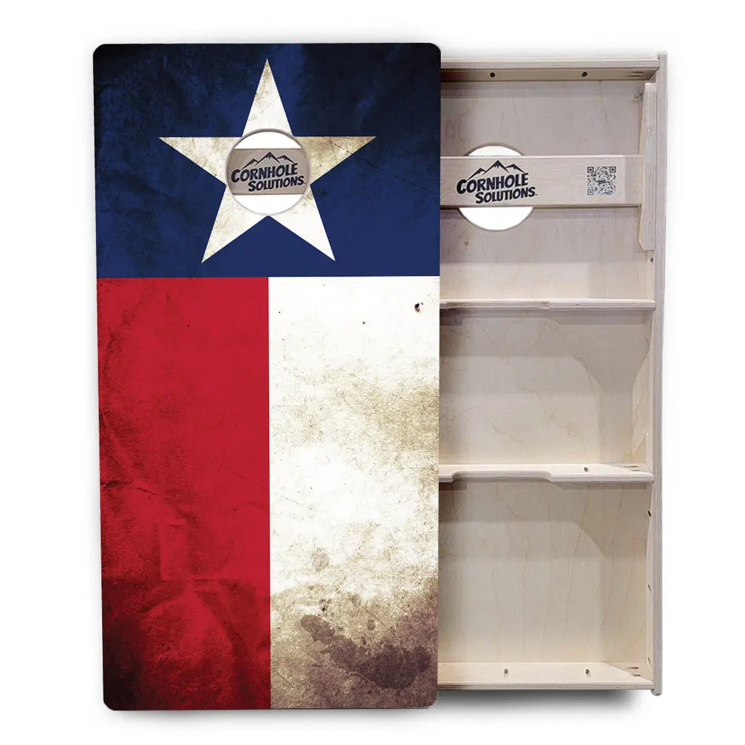 Texas Flag Cornhole Boards - Professional Tournament Series Cornhole Solutions