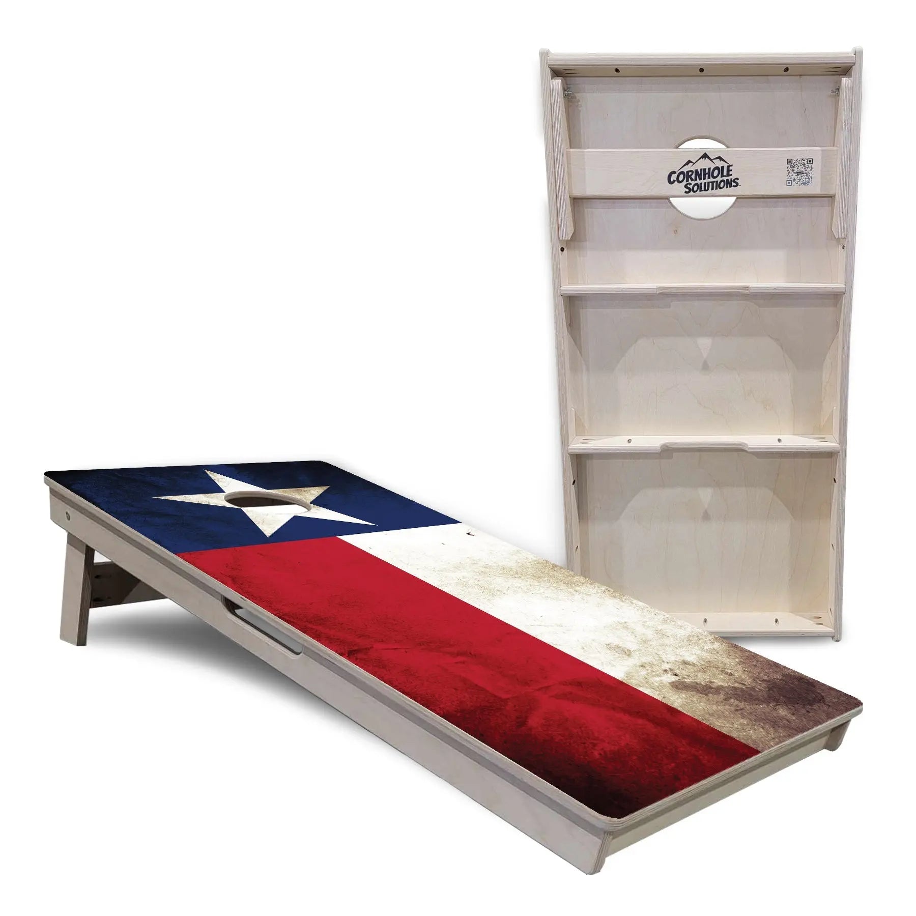 Texas Flag Cornhole Boards - Professional Tournament Series Cornhole Solutions