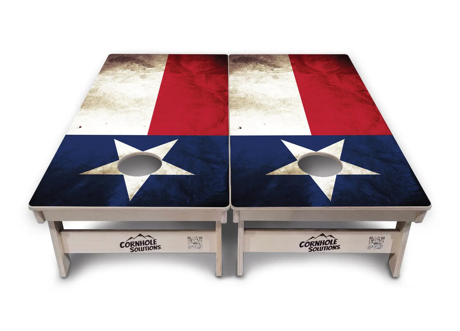 Texas Flag Cornhole Boards - Professional Tournament Series Cornhole Solutions