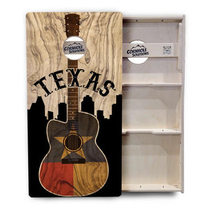 Texas Guitar Cornhole Boards - Professional Tournament Series Cornhole Solutions