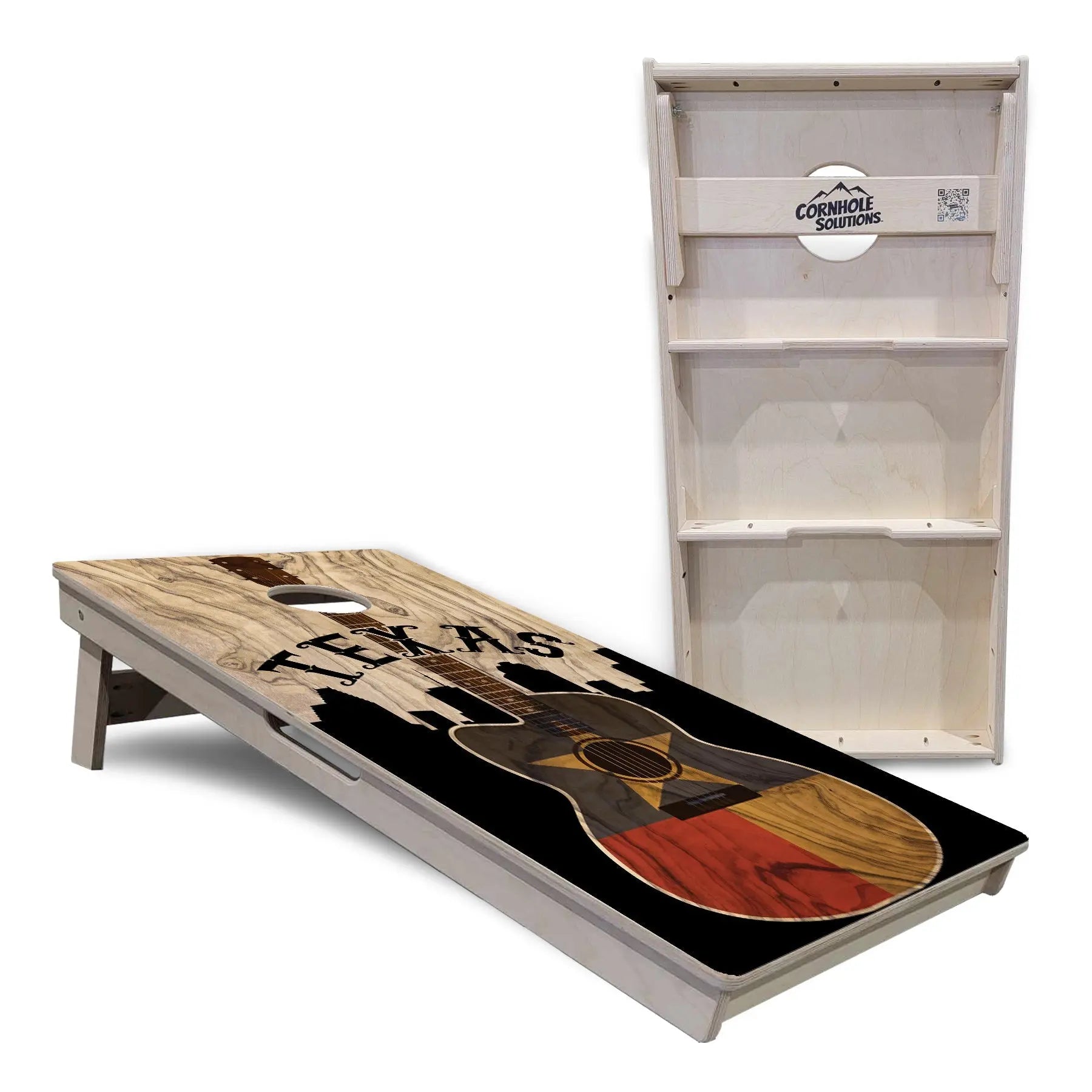 Texas Guitar Cornhole Boards - Professional Tournament Series Cornhole Solutions