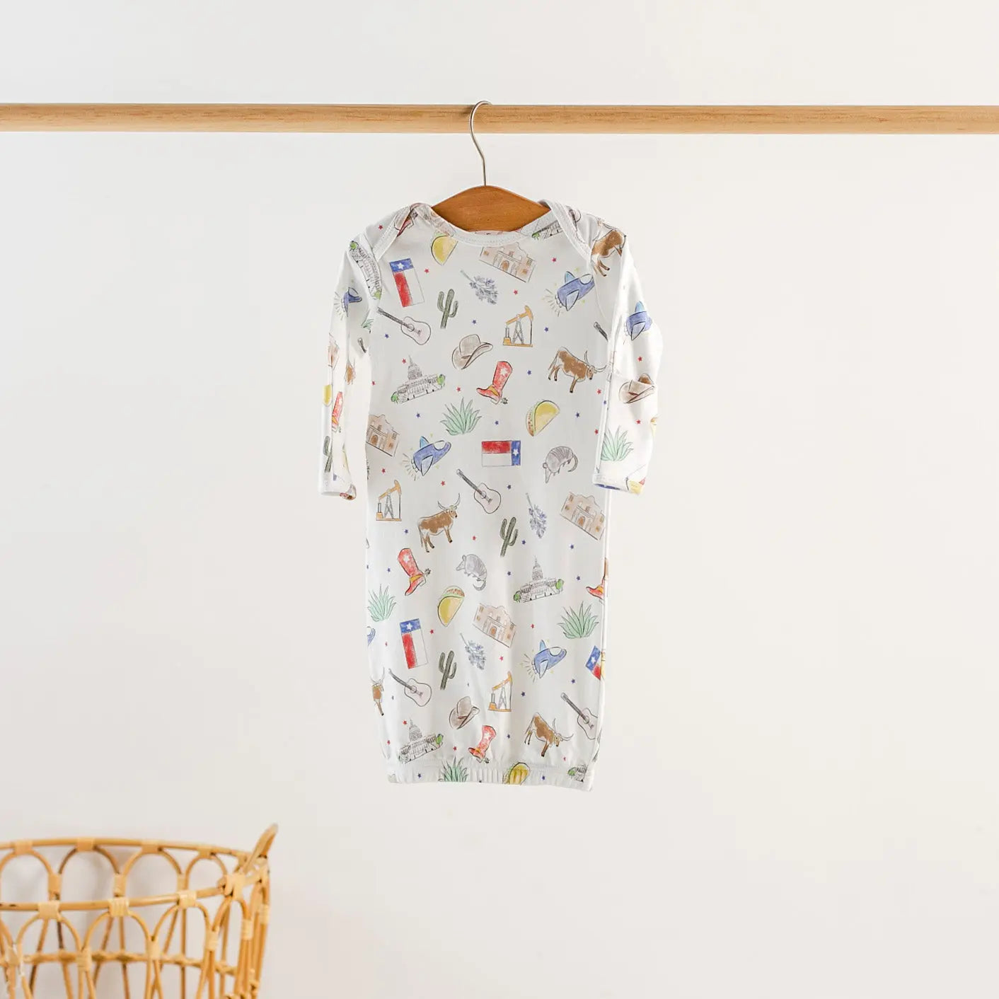 Texas Kids Organic Cotton Kids Pajamas Nola Tawk
