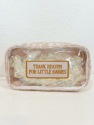Thank Heaven - Medium Clear Bag KenzKustomz