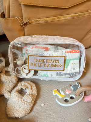 Thank Heaven - Medium Clear Bag KenzKustomz
