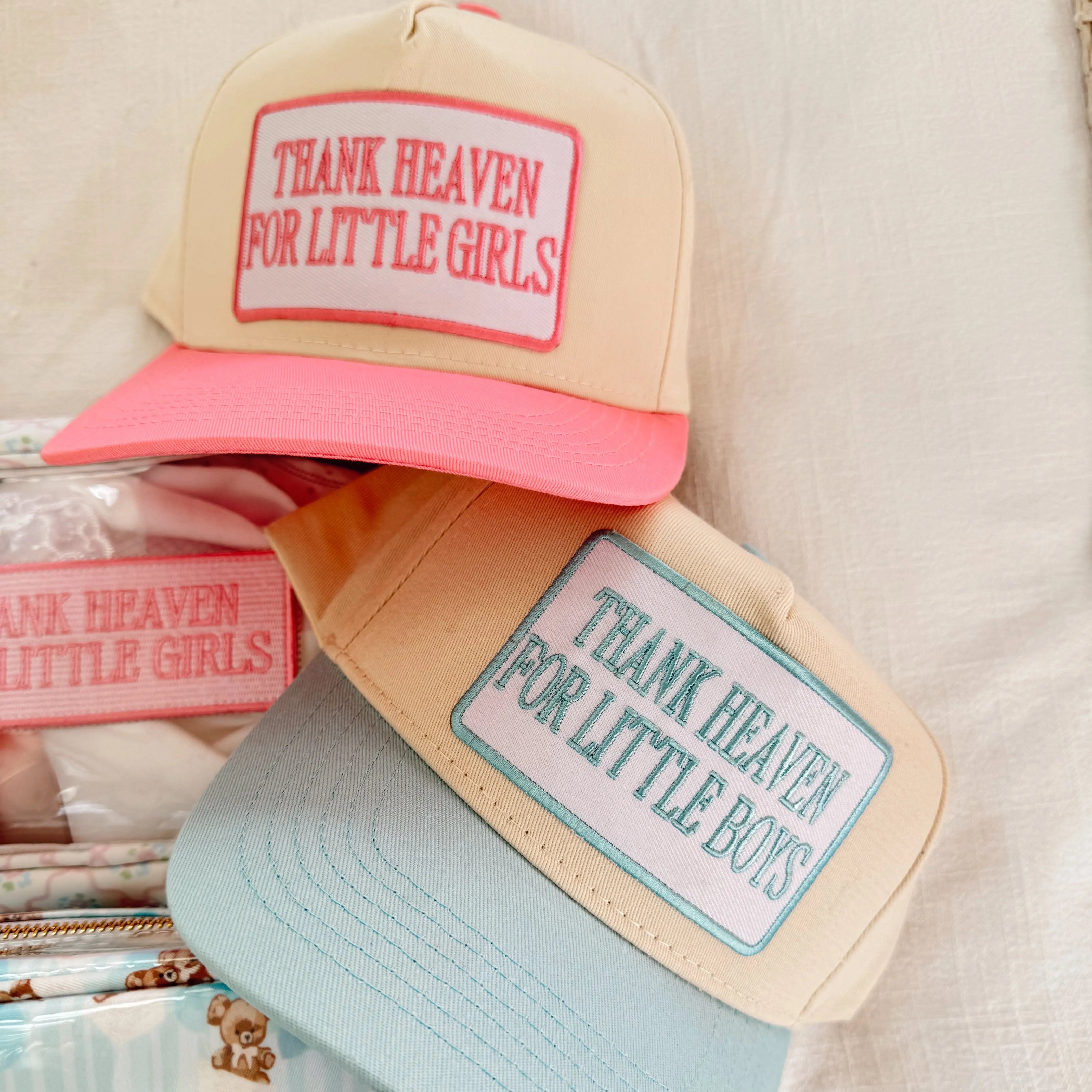 Thank Heaven - Vintage Trucker Hat KenzKustomz