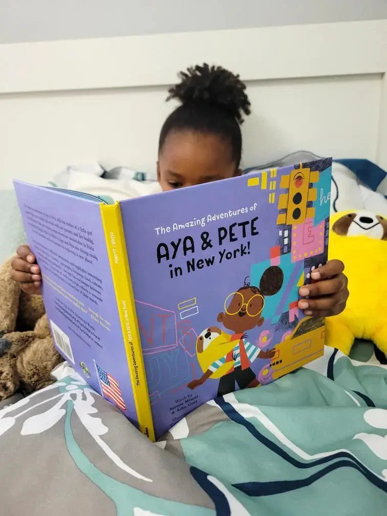The Amazing Adventures of Aya & Pete in New York! (Hardcover) Nola Tawk