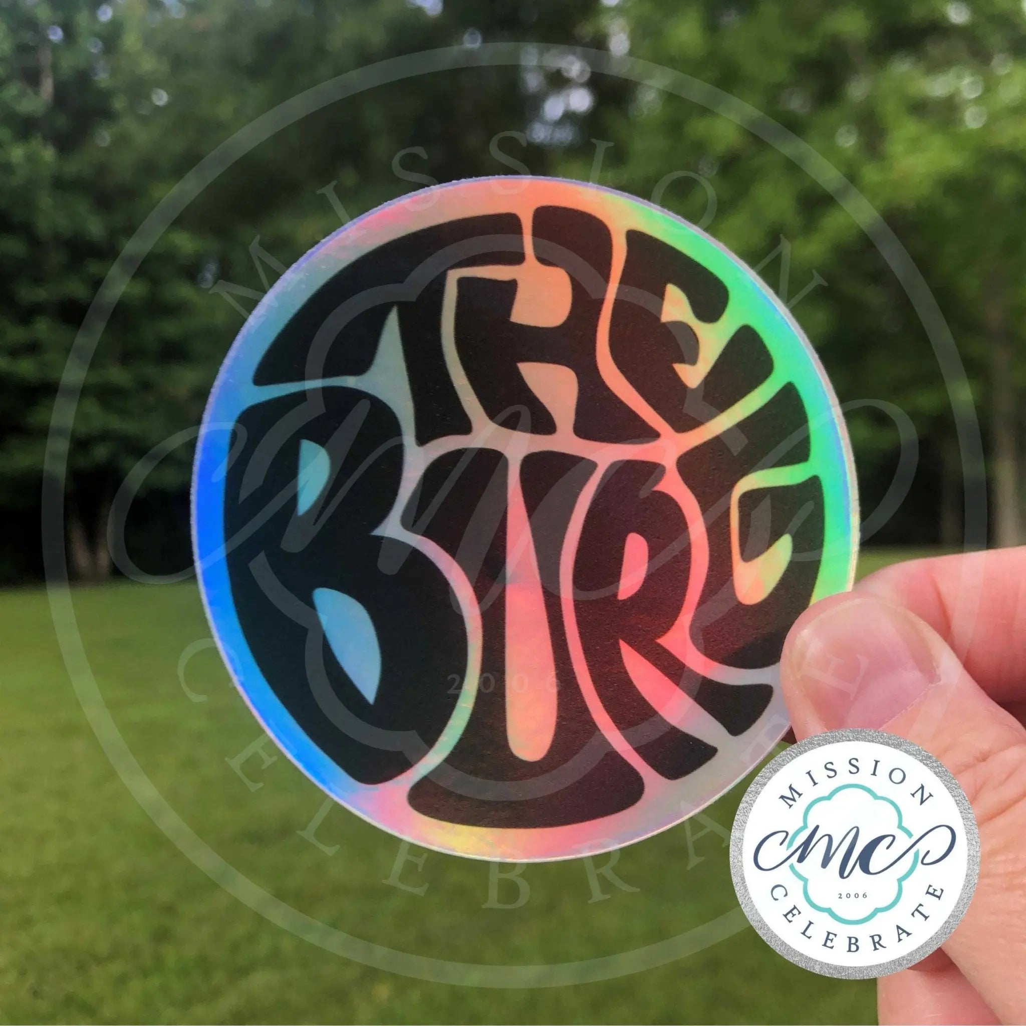 The Burg Hattiesburg MS Holographic Decal | Main Street Collective | Mississippi Pride
