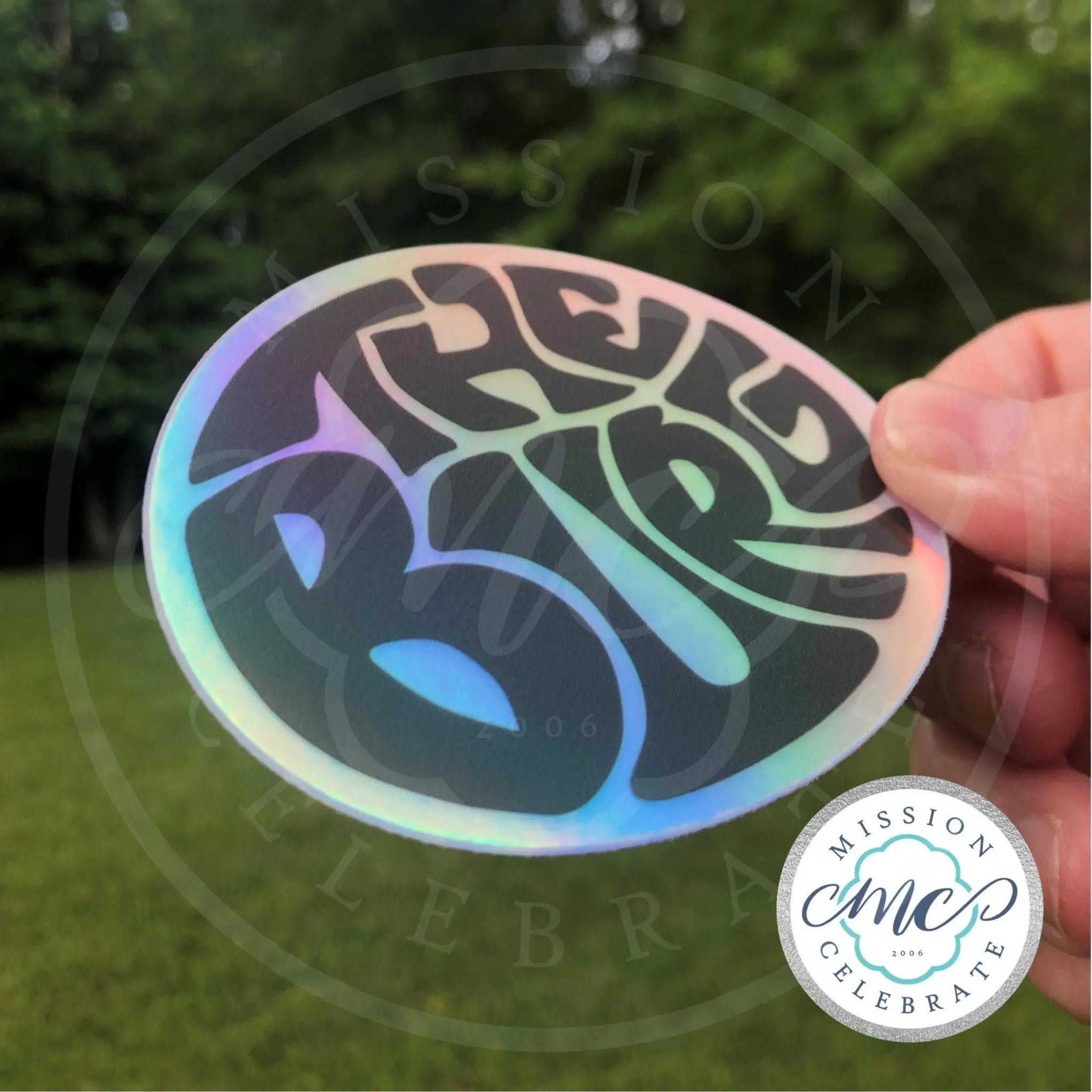 The Burg Hattiesburg Mississippi Holographic Decal - Main Street Collective