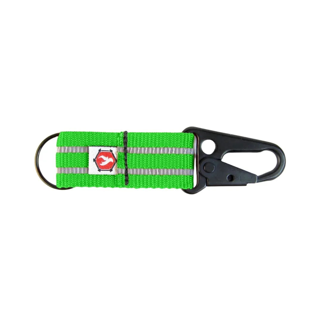 The Chauffeur - Reflective Edition - Durable keychain clip by Recycled Firefighter